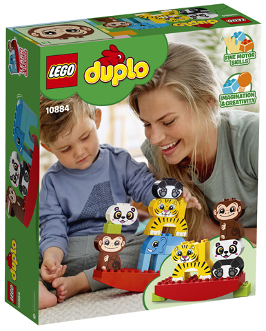 Lego Duplo 10884 Ensimmäiset tasapainottelevat eläimeni