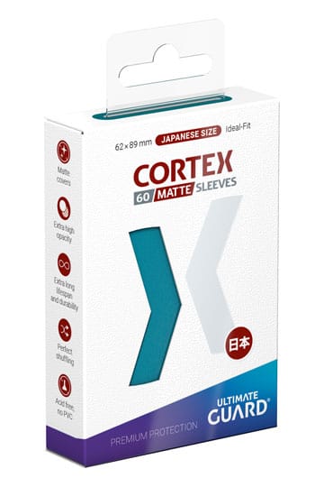 Cortex Sleeves Japanese Size Matte Petrol (60)
