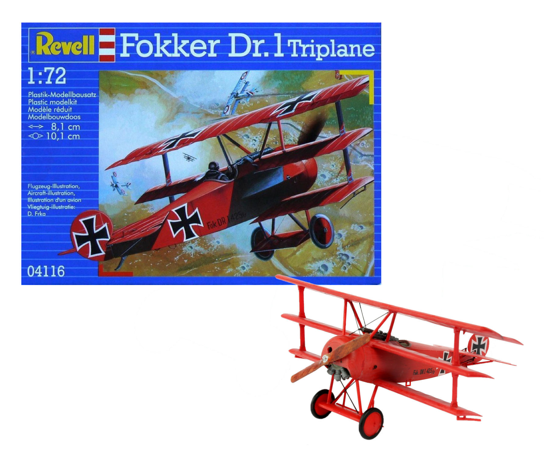 Revell Fokker Dr1 triplane