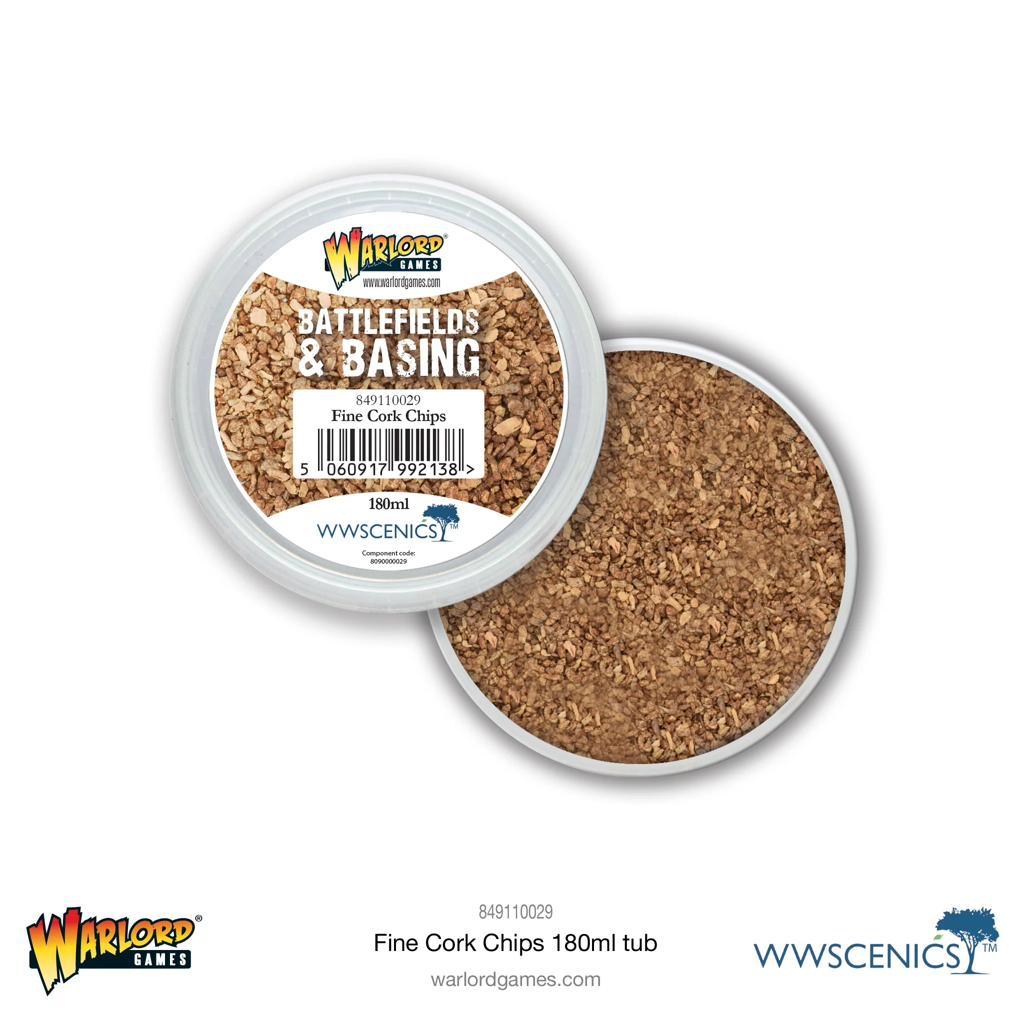 Battlefields & Basing: Dine Cork Chips (180ml)