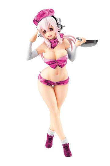 Super Sonico Special PVC Statue Super Sonico Military 18 cm