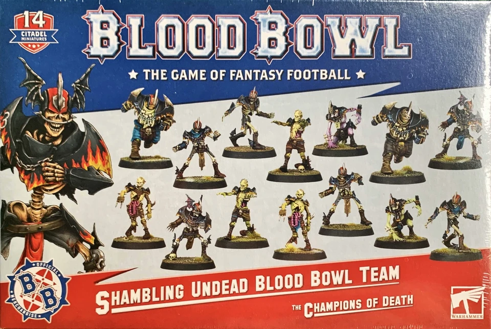 Shambling Undead Blood Bowl team.