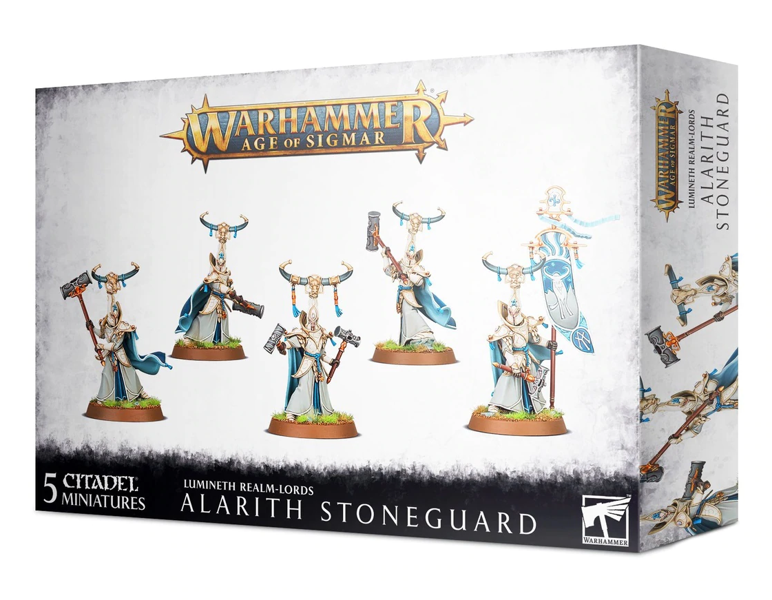 Lumineth Realm-lords Alarith Stoneguard