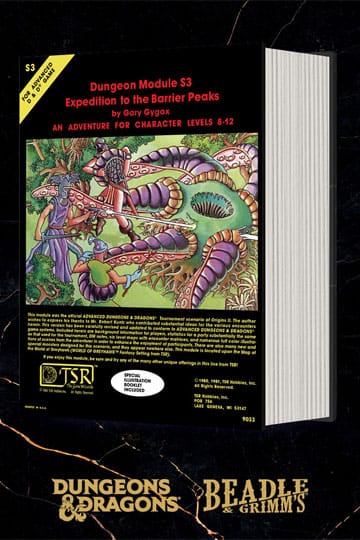 D&D Classic Module Dice Set Journey to the Barrier Peaks (7)
