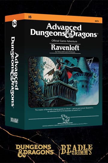 Dungeons & Dragons Classic Module Dice Set Ravenloft