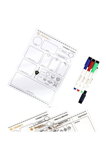 Enhance RPG Series Acrylic Character Sheet Set