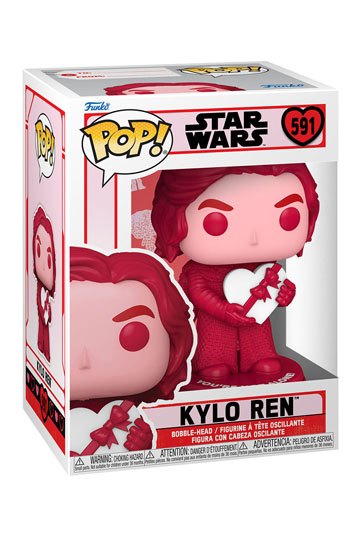 Star Wars Valentines POP! Star Wars Vinyl Figure Kylo Ren 9 cm