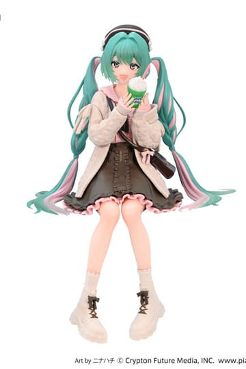 Hatsune Miku Noodle Stopper PVC Statue Autumn Date 16 cm