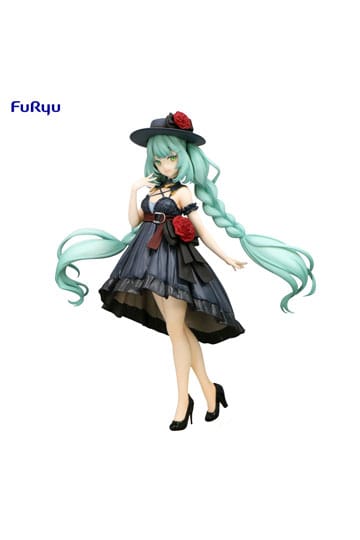 Hatsune Miku Trio-Try-iT PVC Statue Outing Dress 19 cm