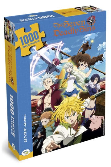 Seven Deadly Sins Palapeli Characters (1000 pieces)