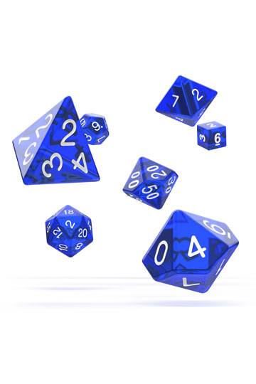 Oakie Doakie Dice RPG Set Translucent - Blue