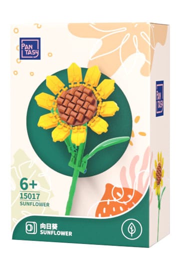 Palikoista koottava Auringonkukka