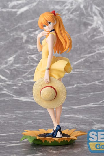 Rebuild of Evangelion Luminasta PVC Statue Asuka Summer Dress Ve