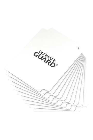 Ultimate Guard Card Dividers Standard Size (10) - White