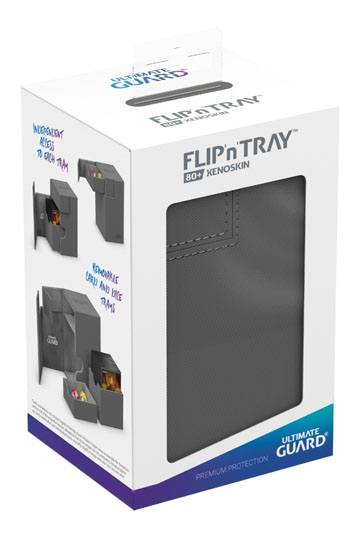 Flip´n´Tray Deck Case 80+ Standard Size XenoSkin Grey
