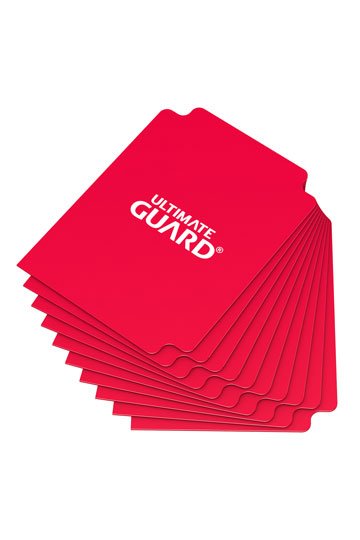 Ultimate Guard Card Dividers Standard Size (10) - Red