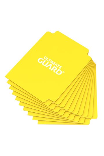 Ultimate Guard Card Dividers Standard Size (10) - Yellow
