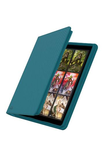 Zipfolio 480 - 24-Pocket XenoSkin (Quadrow) - Petrol Blue