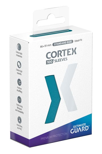 Ultimate Guard Cortex Sleeves Standard Size Petrol