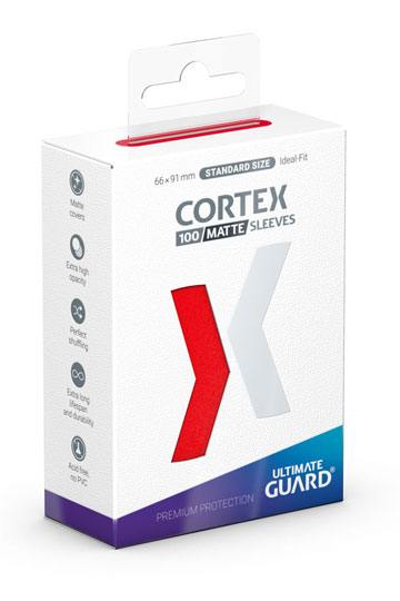 Ultimate Guard Cortex Sleeves Standard Size Matte Red