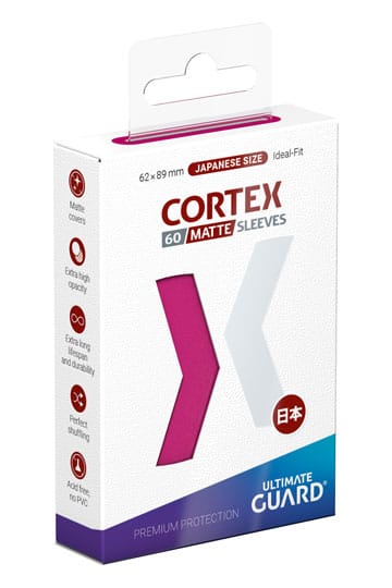 Cortex Sleeves Japanese Size Matte - Pink (60)