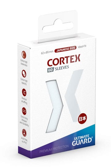 Cortex Sleeves Japanese Size (60) - Transparent
