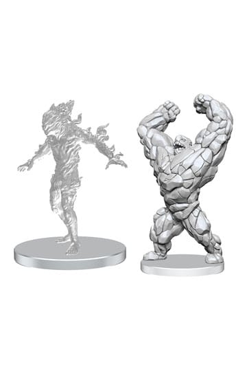 Unpainted Miniatures Living Landslide & Living Wildfire