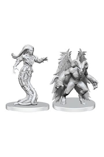 Unpainted Miniatures Gylou (Handmaiden Devil) & Ferrugon (Rust D