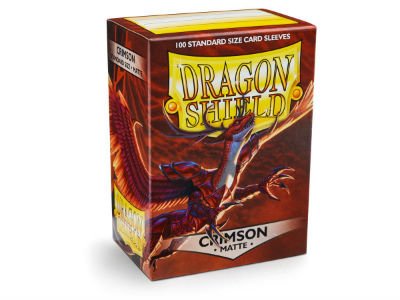 Dragonshield Crimson Matte