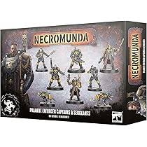 Necromunda: Palanite Enforcer Captains and Sergeants