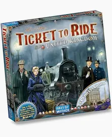 Ticket to Ride Map Collection 5 United Kingdom & Pennsylvania