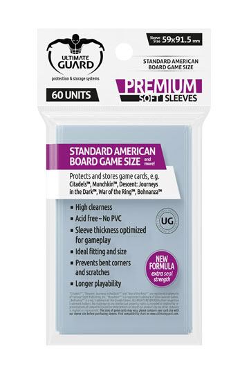 Ultimate Guard Premium Soft Sleeves for Board Game Cards