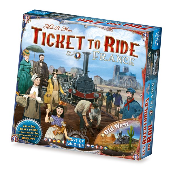 Ticket to ride Map Collection 6: France (+ old west)