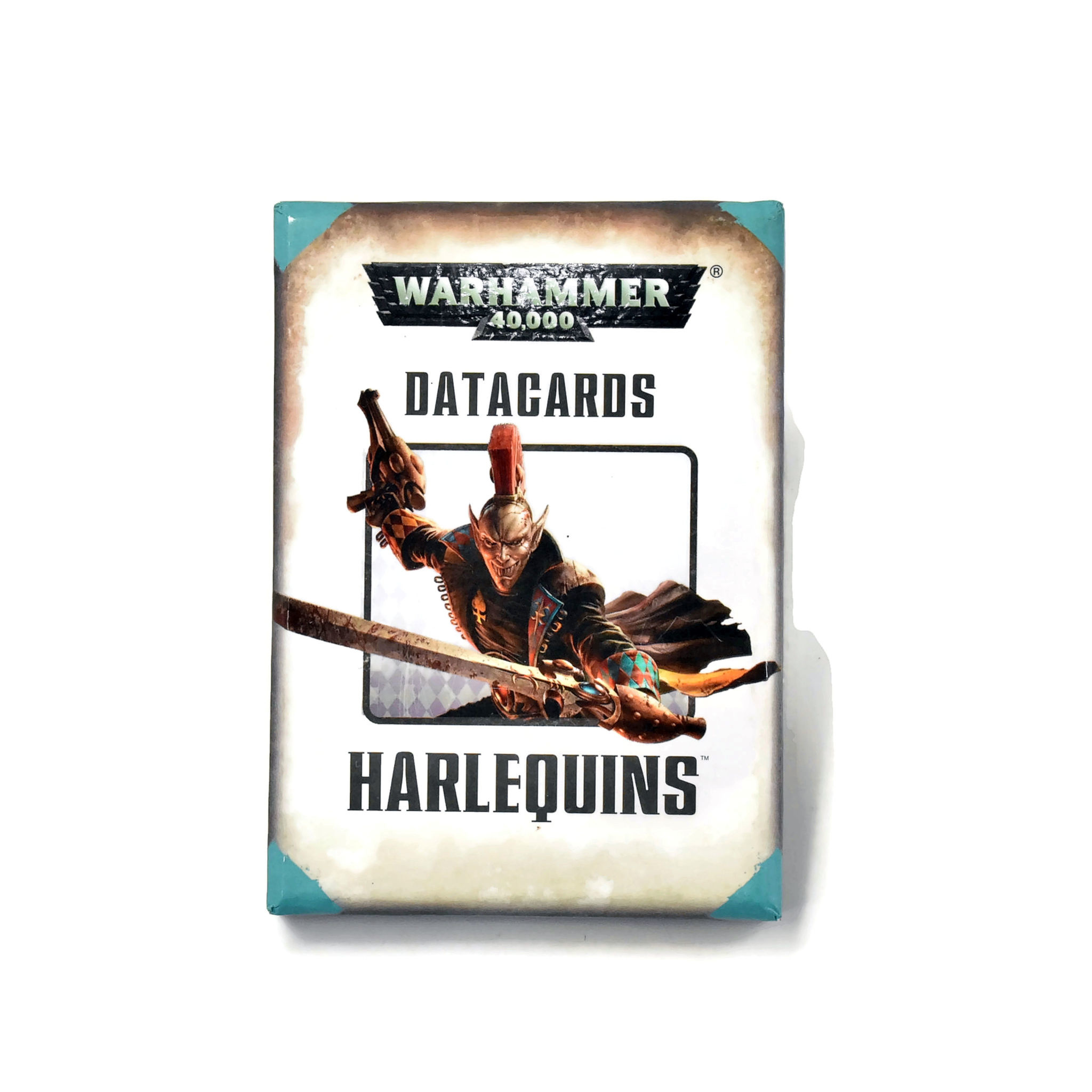 Warhammer 40k Datacard Harlequins