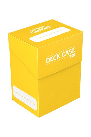 Ultimate Guard Deck Case 80+ Standard Size Yellow